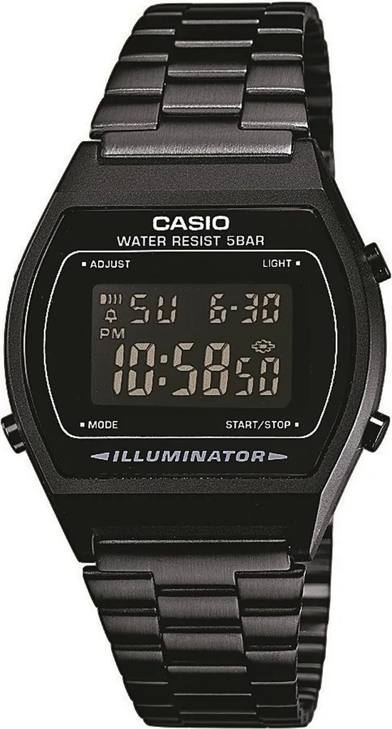 Casio Collection B640WB-1BEF Orologio da Polso Uomo Cronografo Nero