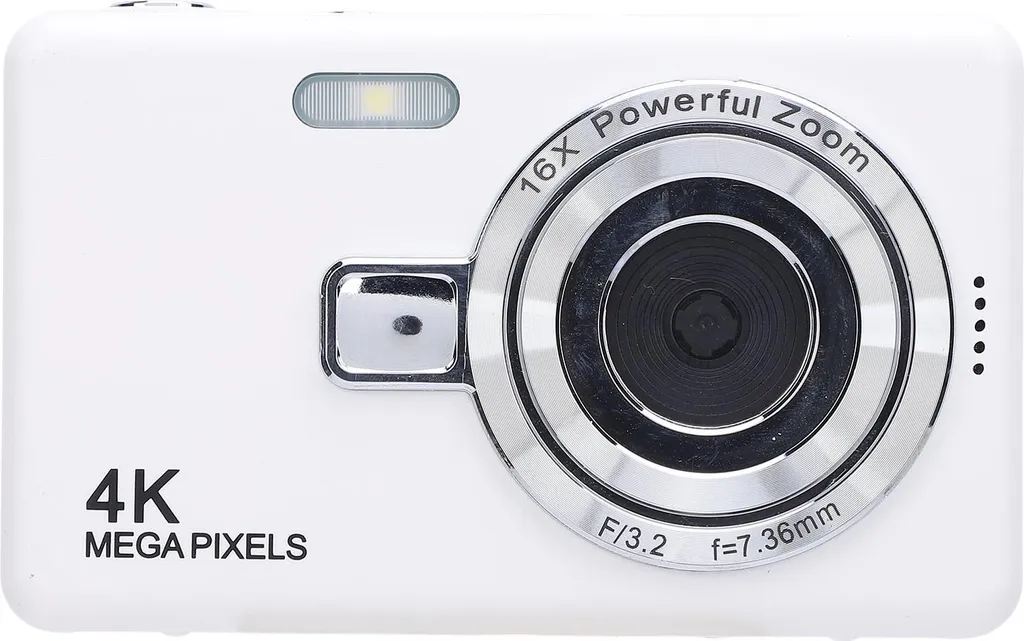 Appareil photo 4K 50MP sans flou pour débutant avec carte 32Go