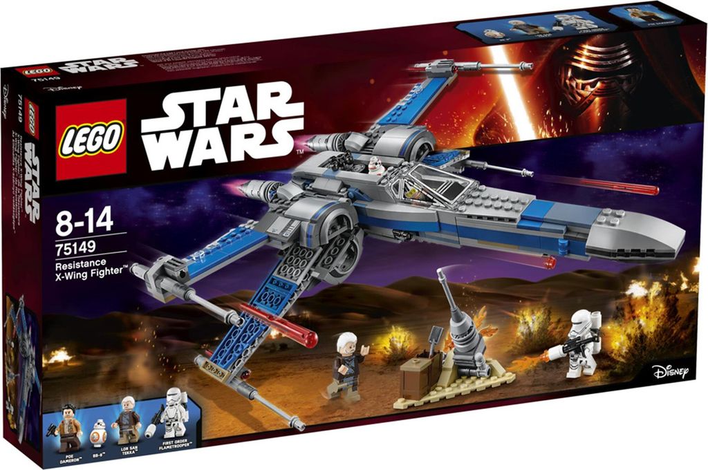 Lego Star Wars 75149 Myśliwiec X-Wing Ruch Oporu Zdjęcie produktu 