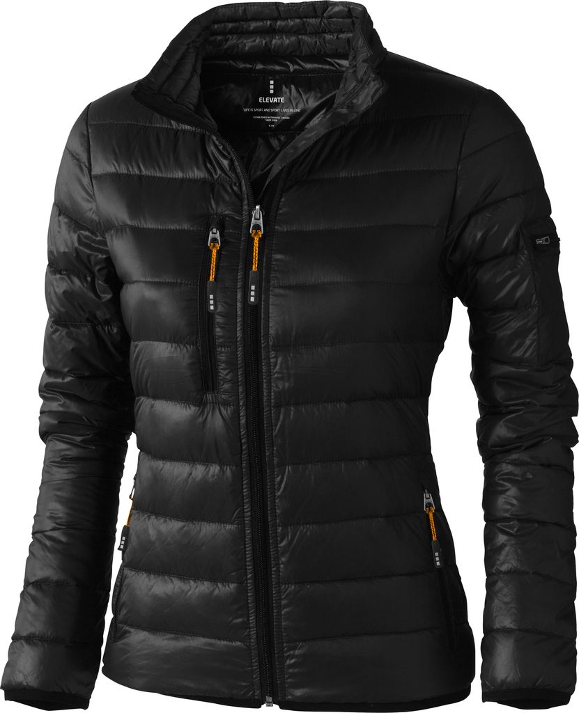 Elevate Damen Scotia leichte Daunenjacke PF1902 (XS) (Schwarz)