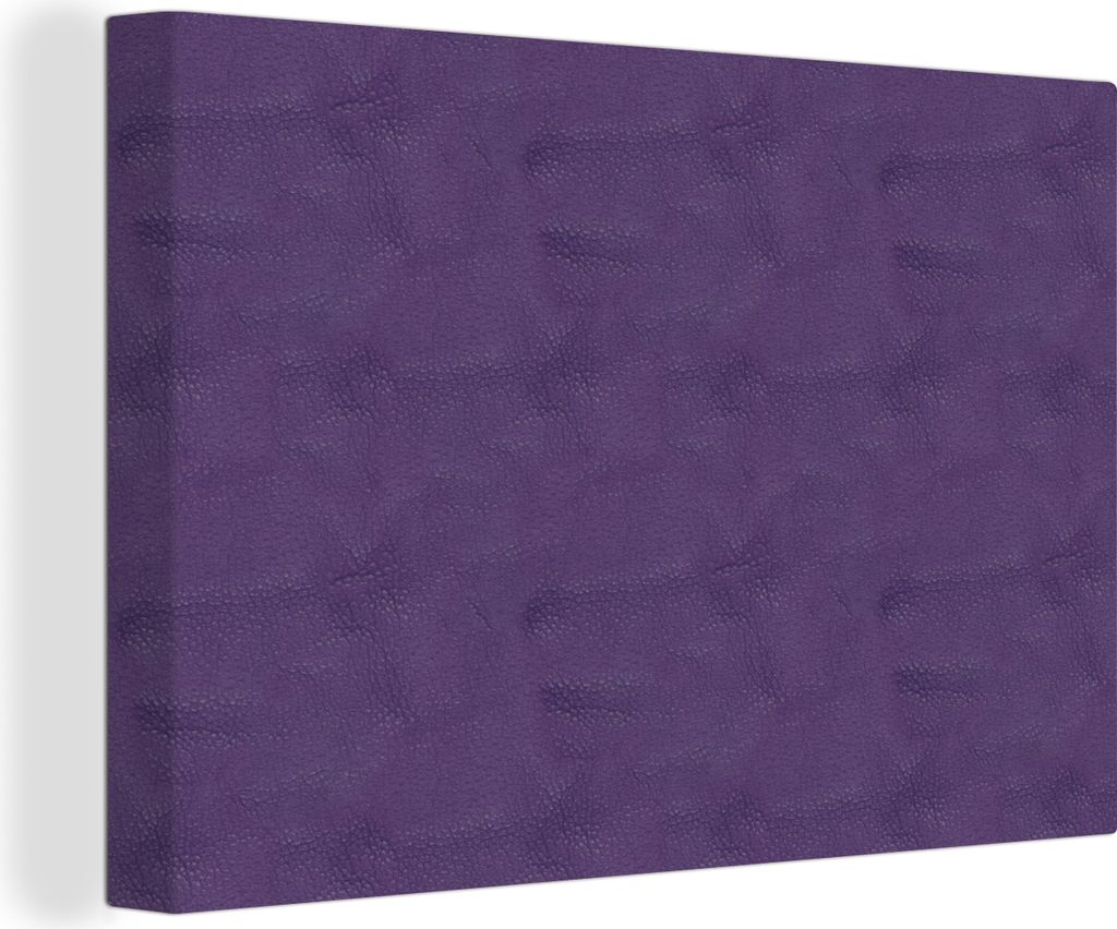 OneMillionCanvasses - Leinwandbilder - 140x90 cm, Leder - Lila - Tiere, Wandbilder Kunstdruck Wanddekoration - Foto auf Leinwand - Gemälde auf H...