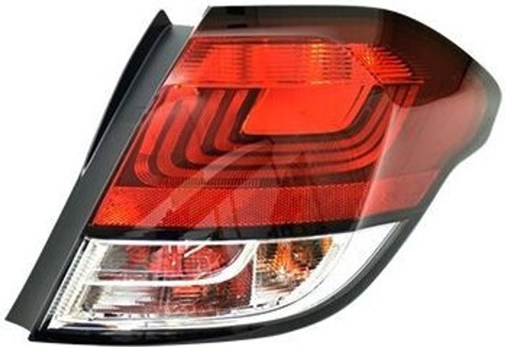 VAN WEZEL 0988922 - OE 9808624380 Heckleuchte, rechts, äusserer Teil für C4 II (NC)