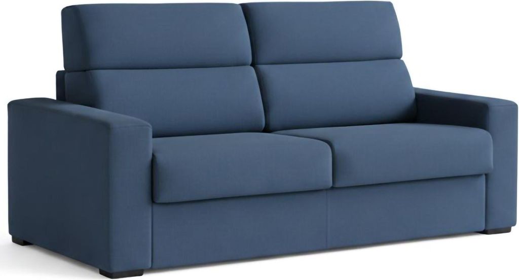 Ecate - Schlafsofa 2-Sitzer, 200x95 cm blau, abziehbar Italy