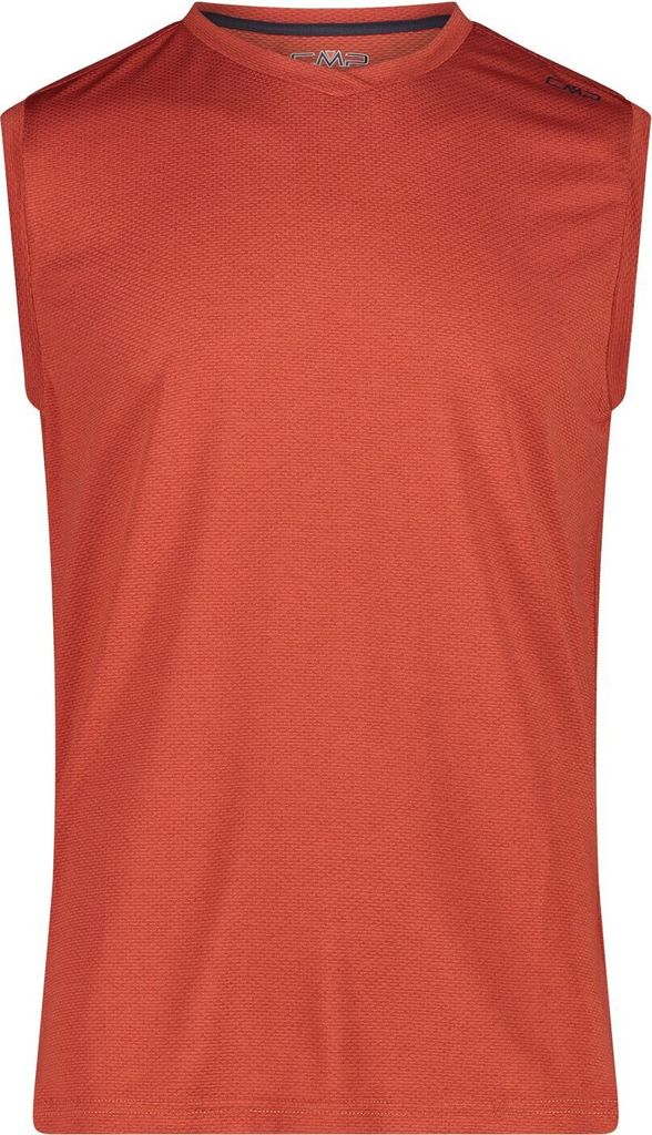 Cmp Man T-Shirt Sleeveless Rust Rust 56