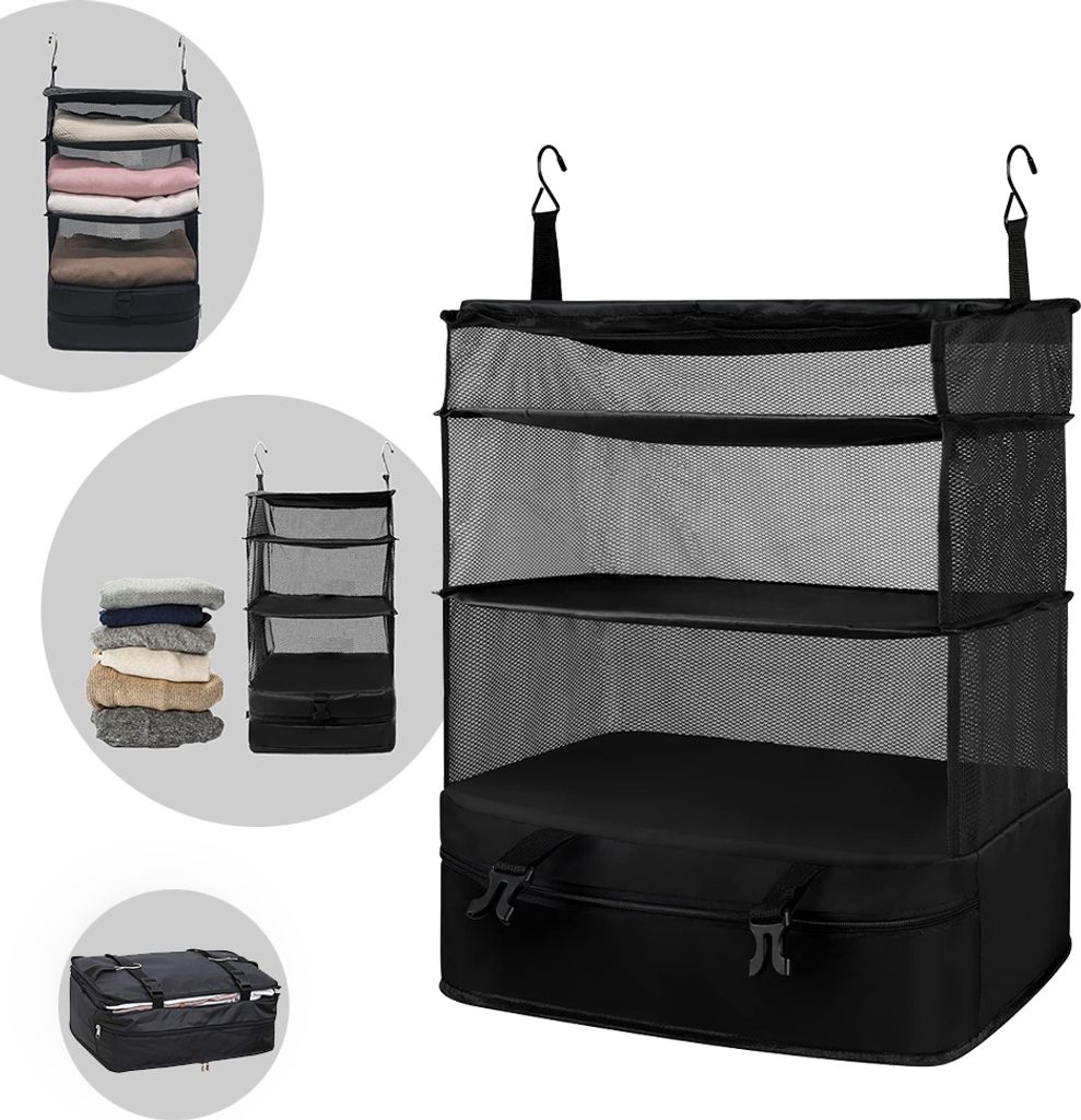 Organiseur suspendu Camping Avec 4 poches, Etagère Image du produit 