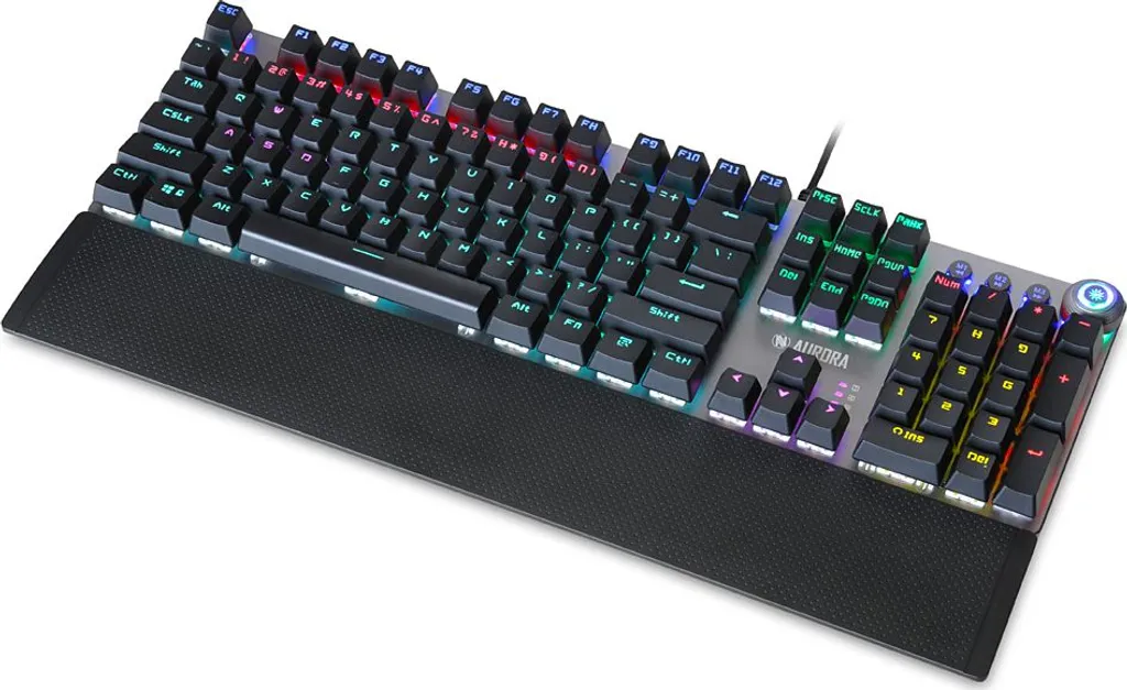 Clavier de bureau iBox Aurora K-3 USB argent pour le télétravail - 8