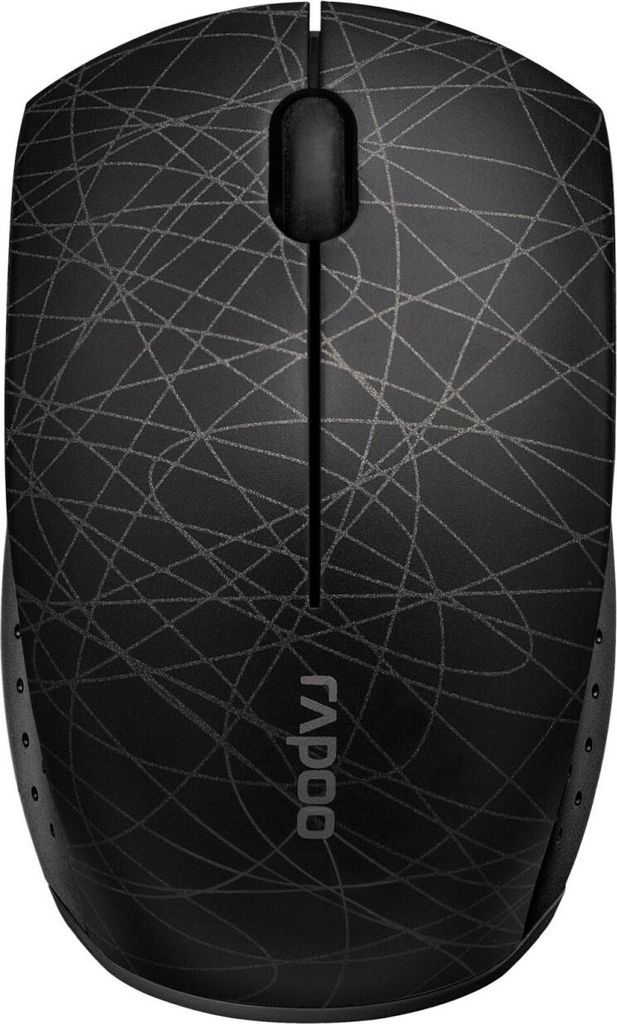 Rapoo 3300P Plus Schwarz Kabellose Super-Minimaus