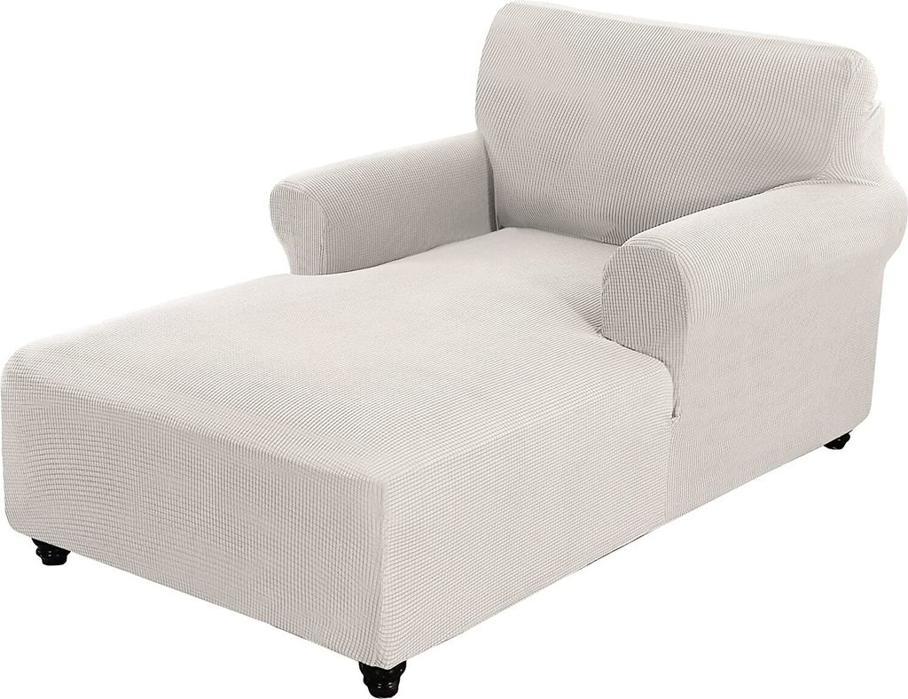 Chaiselongue Bezug Stretch Chaiselongue Schonbezug für Produktbild 