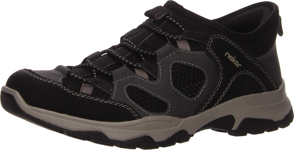 Rieker Sneaker in schwarz, Gr. 43 Produktbild 
