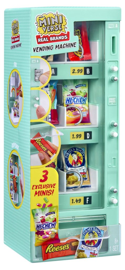 Miniverse Vending Machine, 8 lat(a), Wielobarwny, Plastik Zdjęcie produktu 