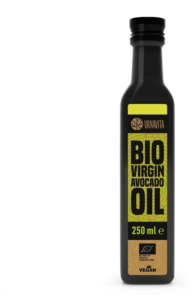 GymBeam - Olio di avocado biologico vergine - VanaVita, 250 Immagine del prodotto 