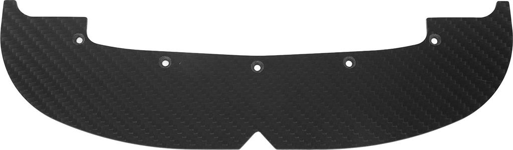 Kohlefaser -Front -Splitter -Stoßdämpfer RC -Auto Stoßfänger Ersatz für arrma vendetta 4WD 3S BLX