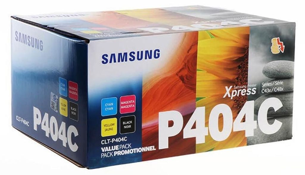SAMSUNG toner SU365A CLT-P404C Multipack Image du produit 
