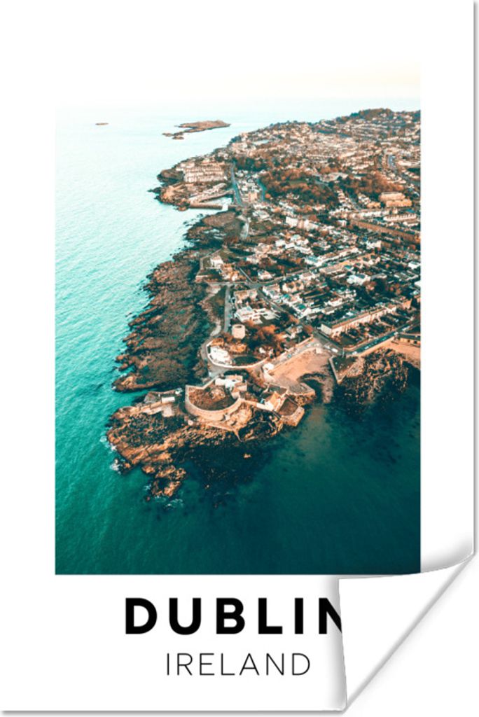 MuchoWow Poster Irland - Dublin - Meer 40x60 cm - Plakate für die Wand - Poster Babyzimmer