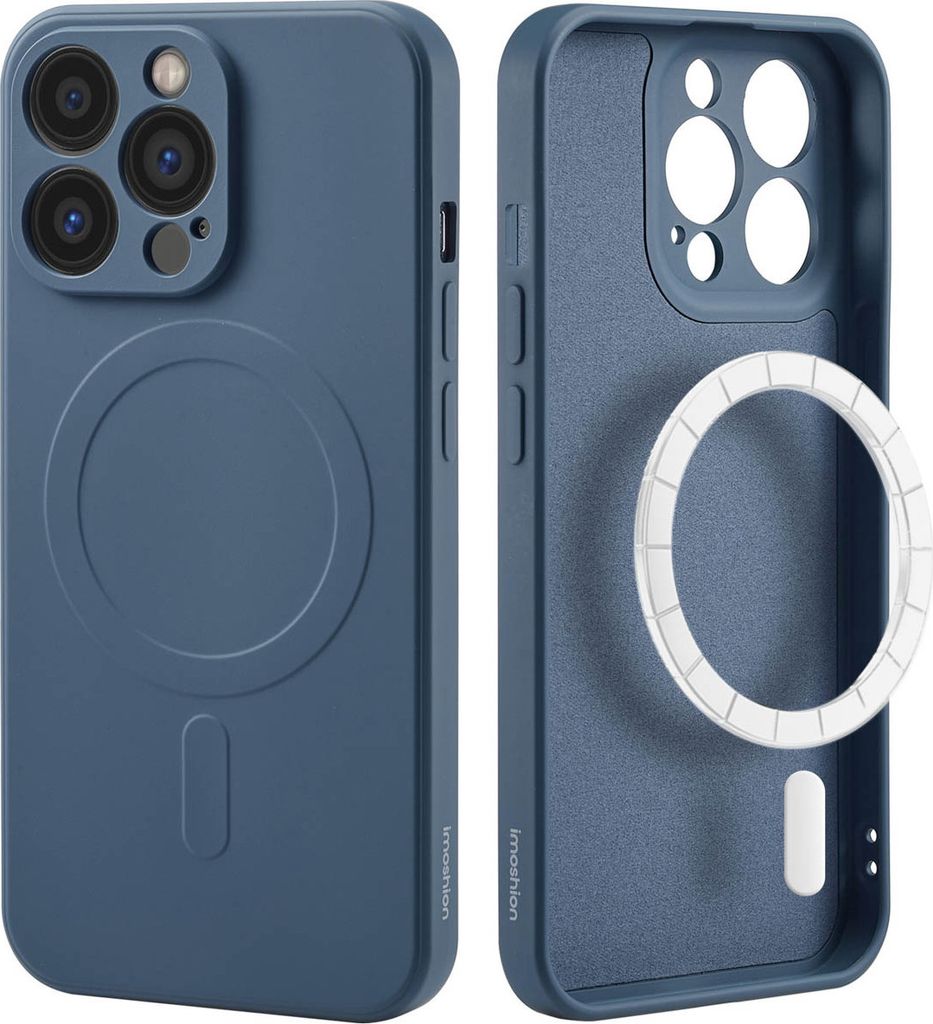 imoshion Color Back Cover mit MagSafe iPhone 13 Pro - Dunkelblau