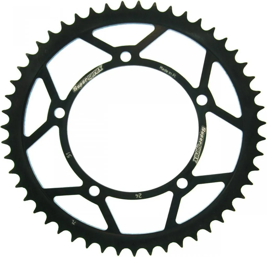 Fiabilisez votre kit chaîne avec la couronne Supersprox 51Z 420 RFE-24-BLK