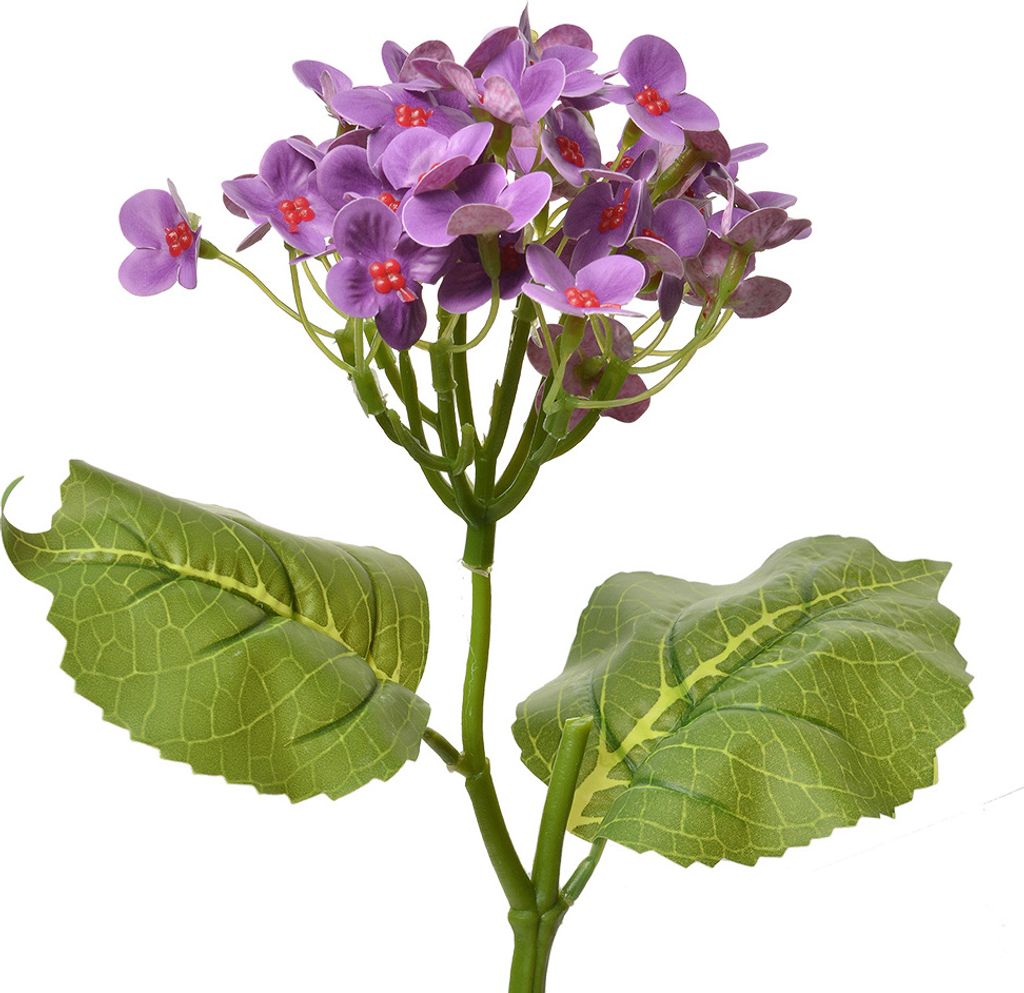 Clayre & Eef Fleur artificielle 37 cm Violet Plastique Image du produit 