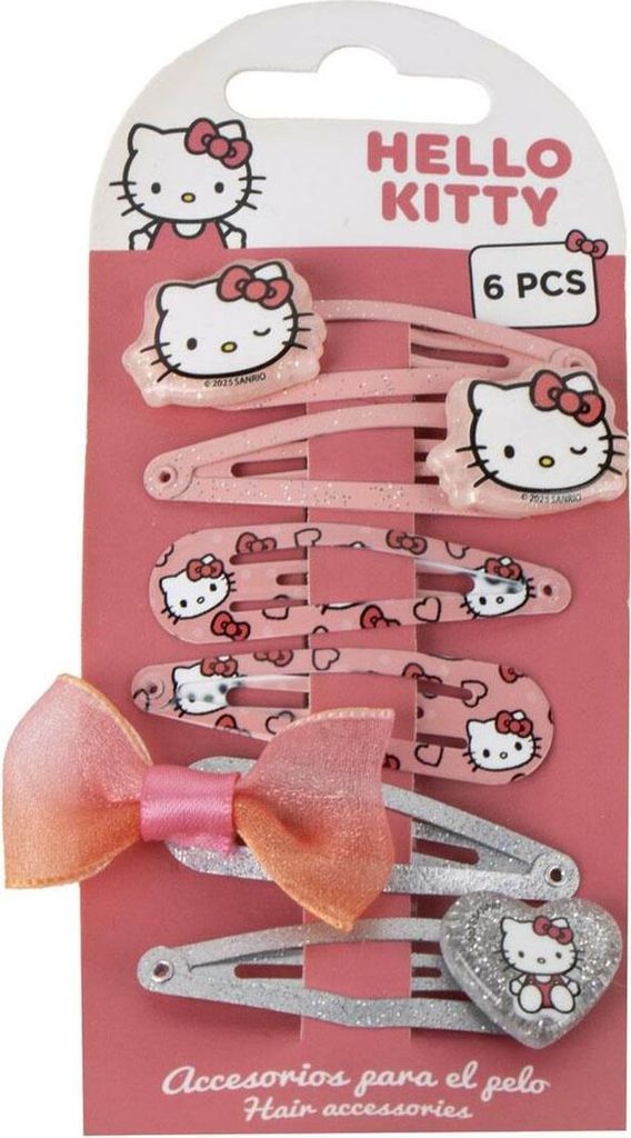 Haarspangen Hello Kitty Rosa Produktbild 