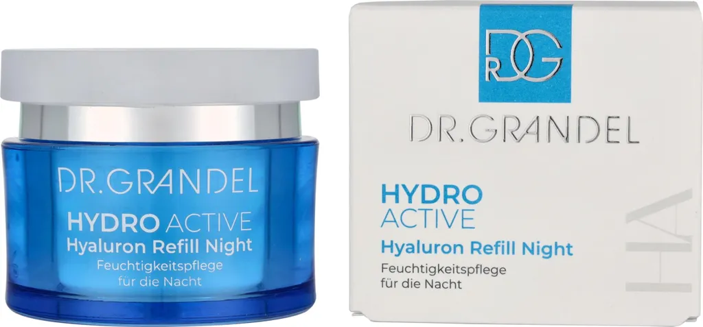 Crème de Nuit à l'Acide Hyaluronique Hydro Active pour Soin Hydratant