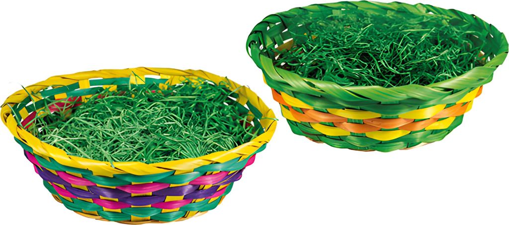 neutral 0486.1 Osterkörbchen mit Ostergras Image du produit 