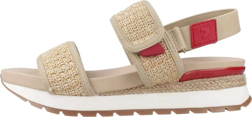 Sneakers Confort Gioseppo 74391 Beige à Semelle Compensée Taille 40 - 2