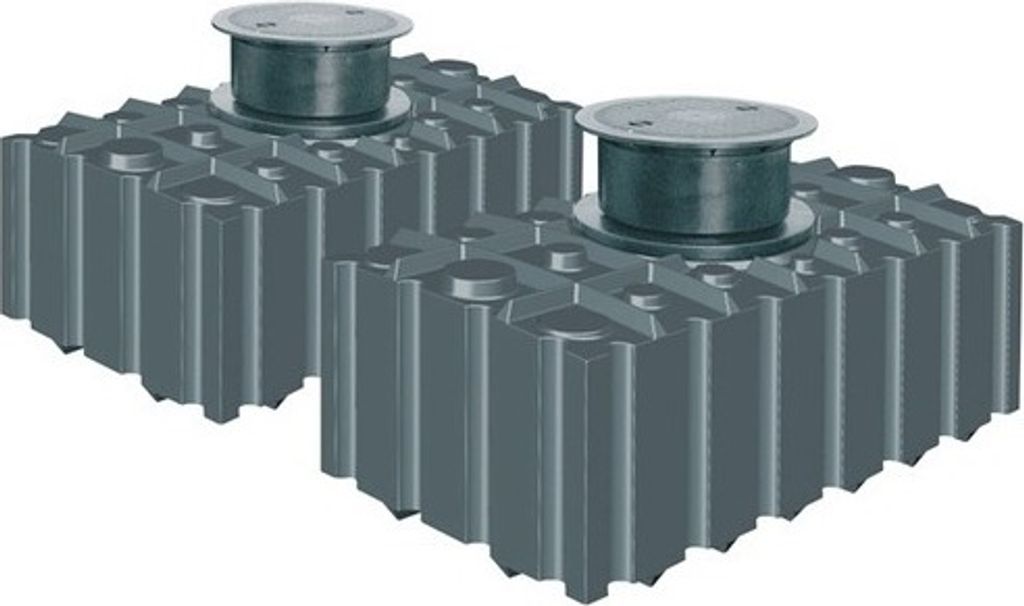 Regenwasser-Flachtank 4.000 Liter GFT 2.0-2