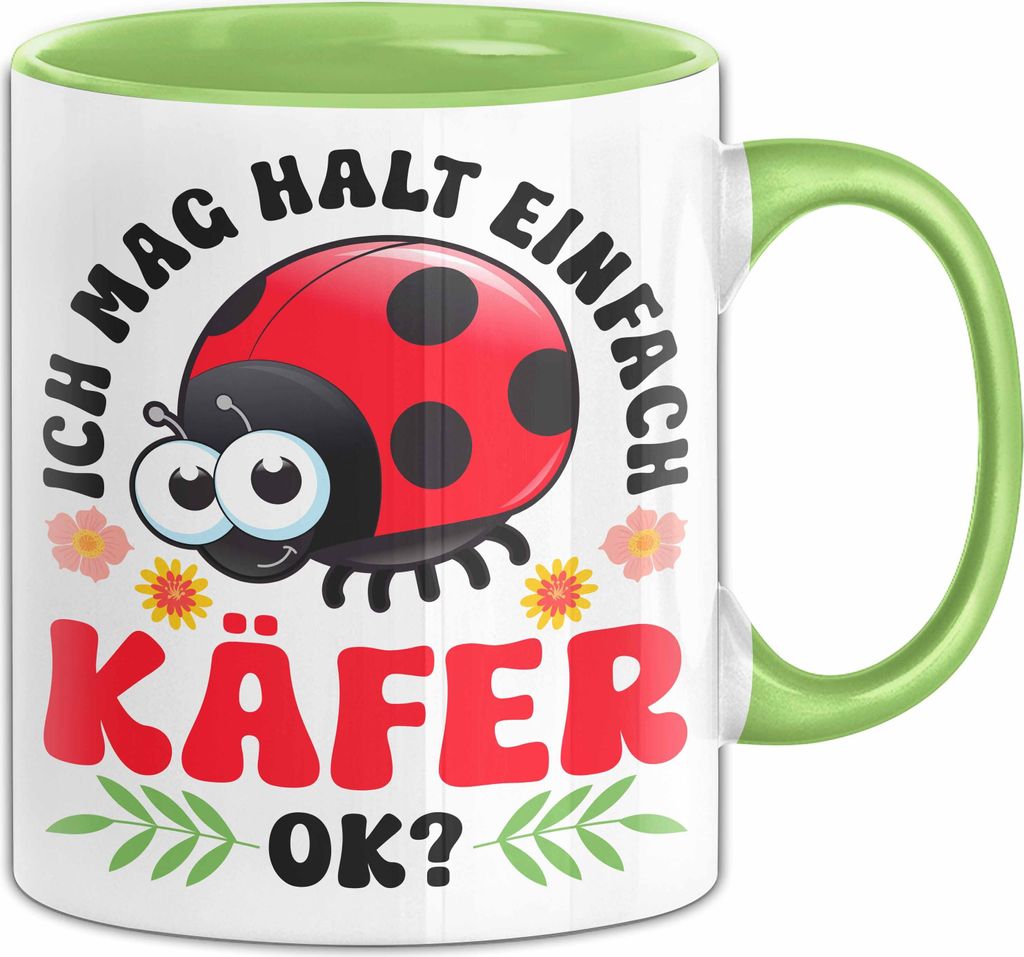 Käfer-Liebhaber Tasse Geschenk Ich Mag Halt Einfach Käfer Produktbild 