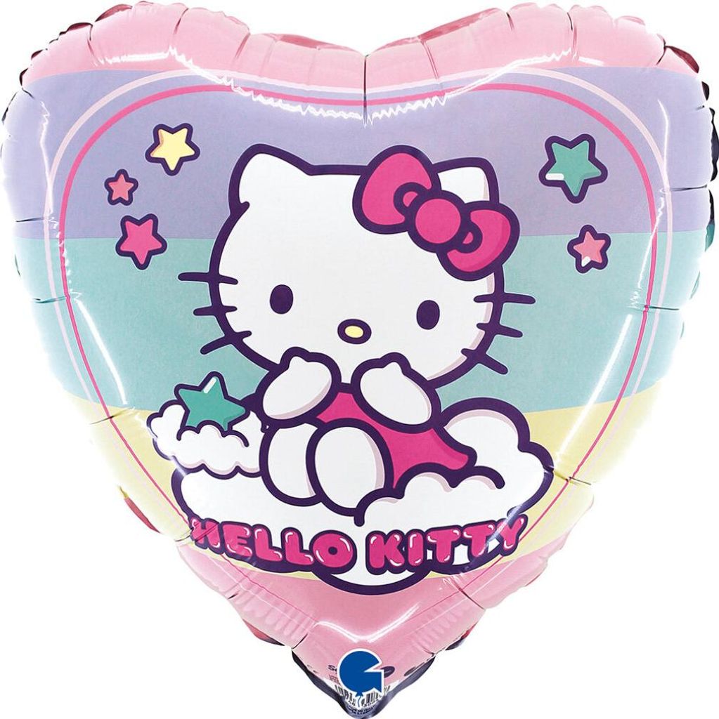 Hello Kitty Rainbow Folienballon 46 cm