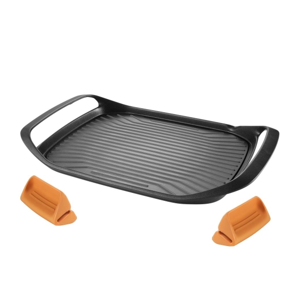 Tescoma 605068, Obdélníkový, Grilovací pánev, Černá, Obrázek produktu 