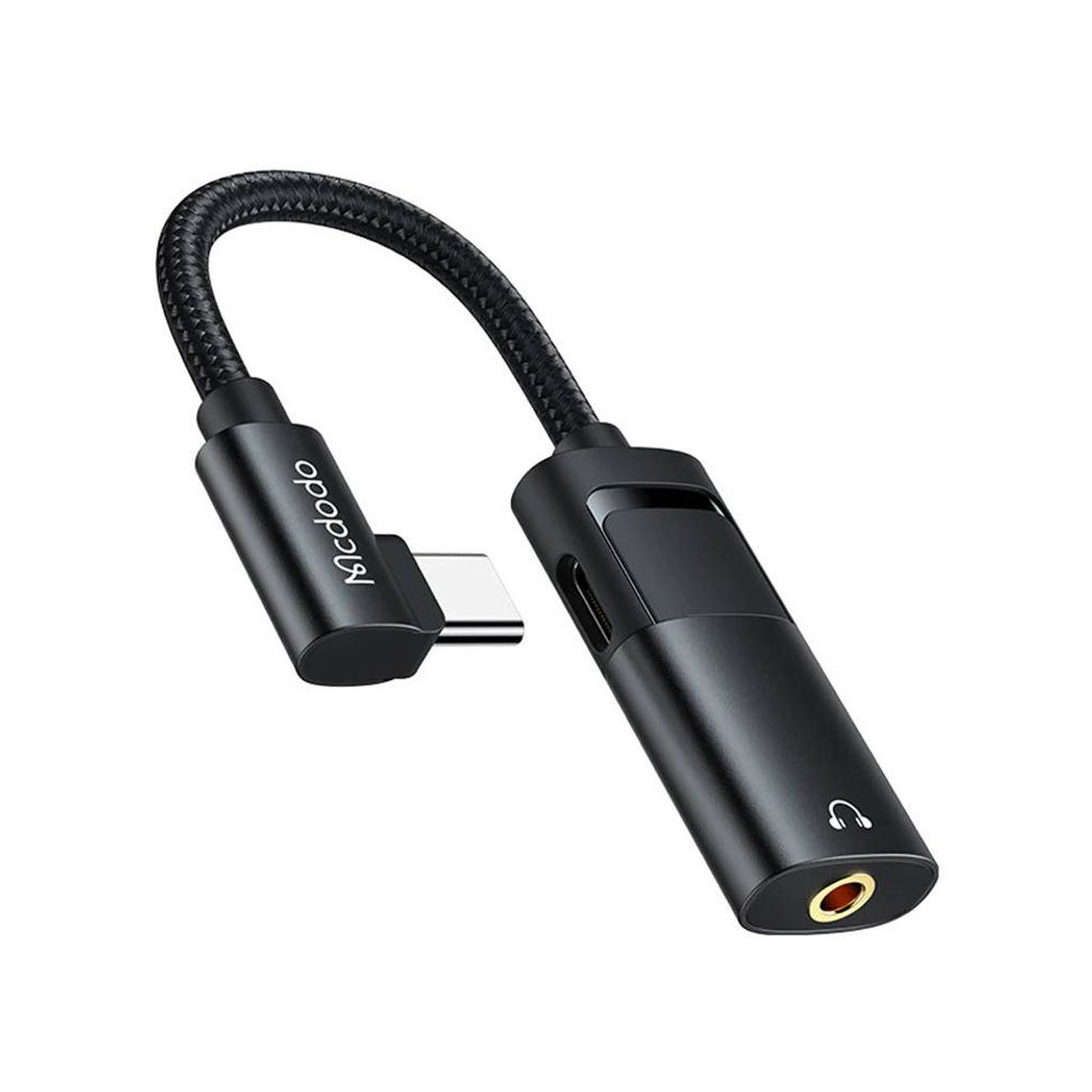 Mcdodo CA-1880 adaptér, z USB-C na AUX mini jack 3,5 mm + Obrázek produktu 