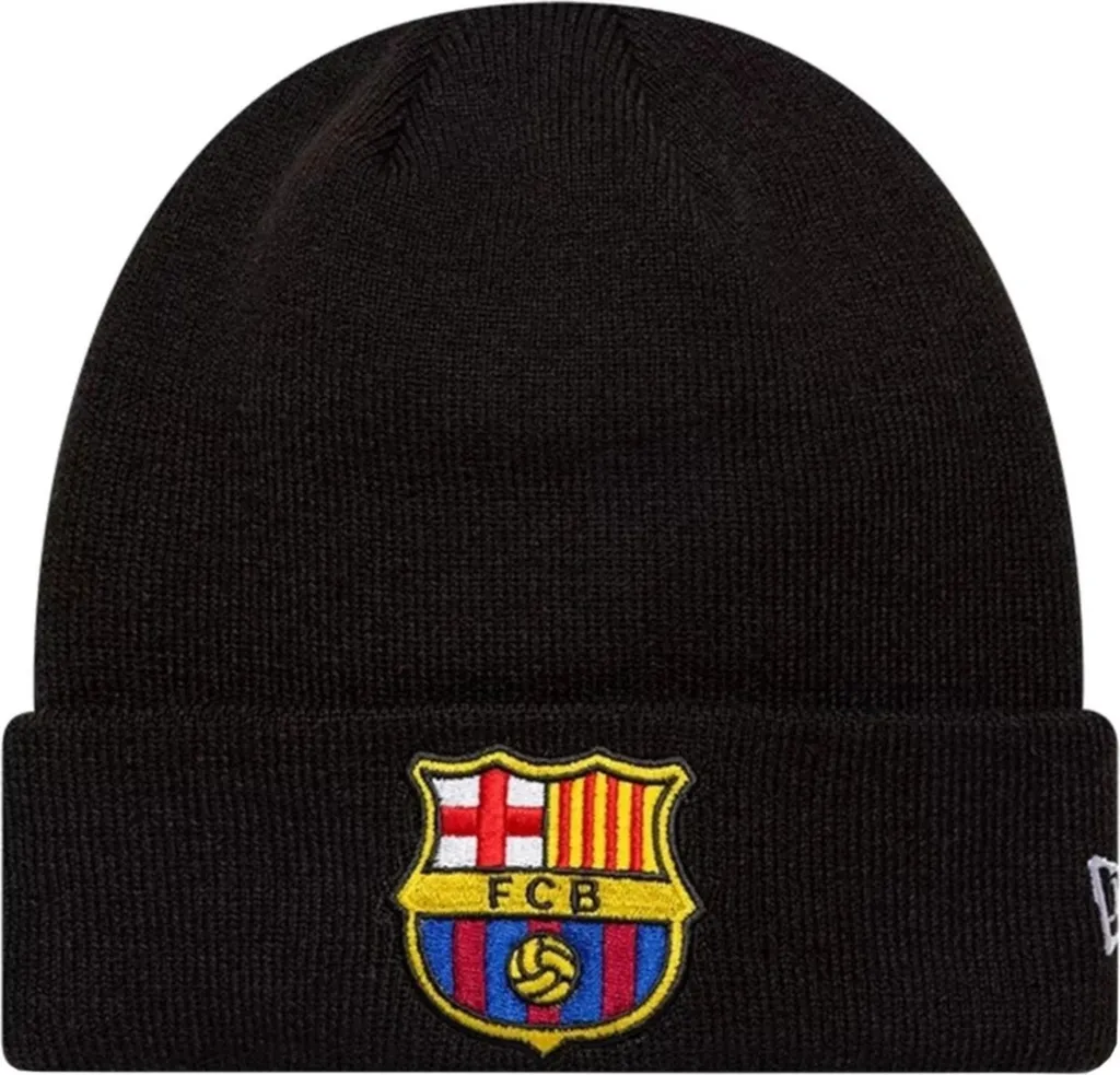 Bonnet Casquette en Laine New Era Noire Ajustable pour Homme et Femme
