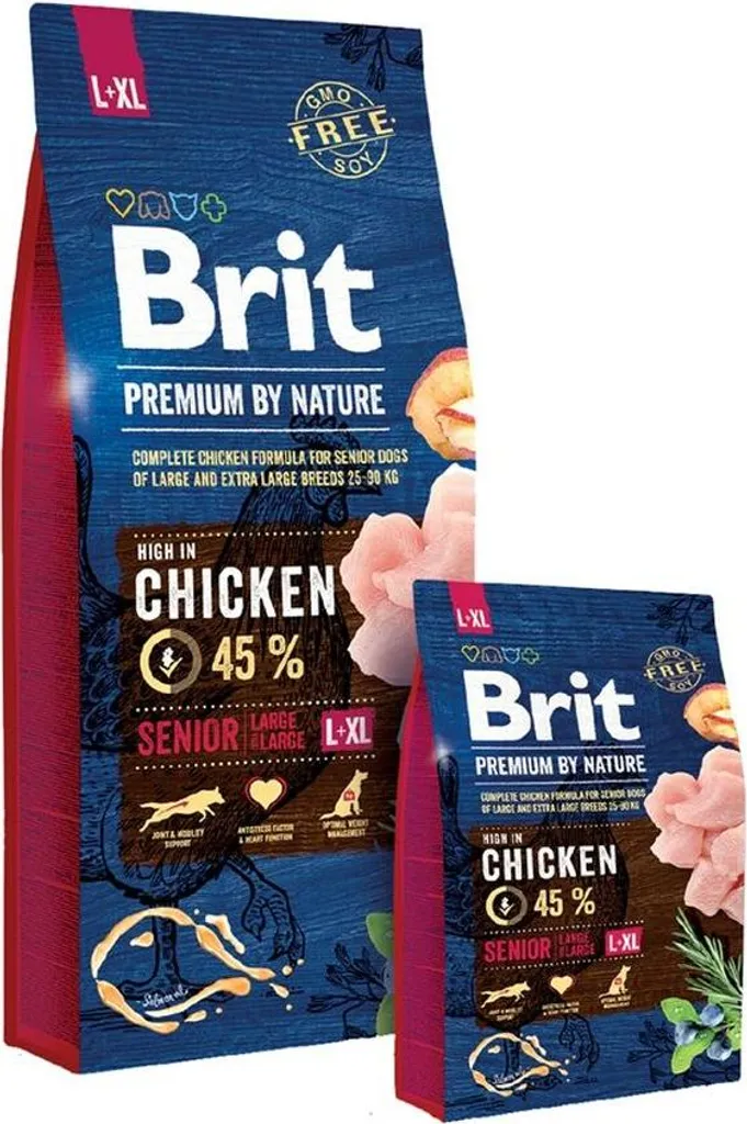 Brit Premium By Nature Senior L+XL Large + Extra Large 15kg