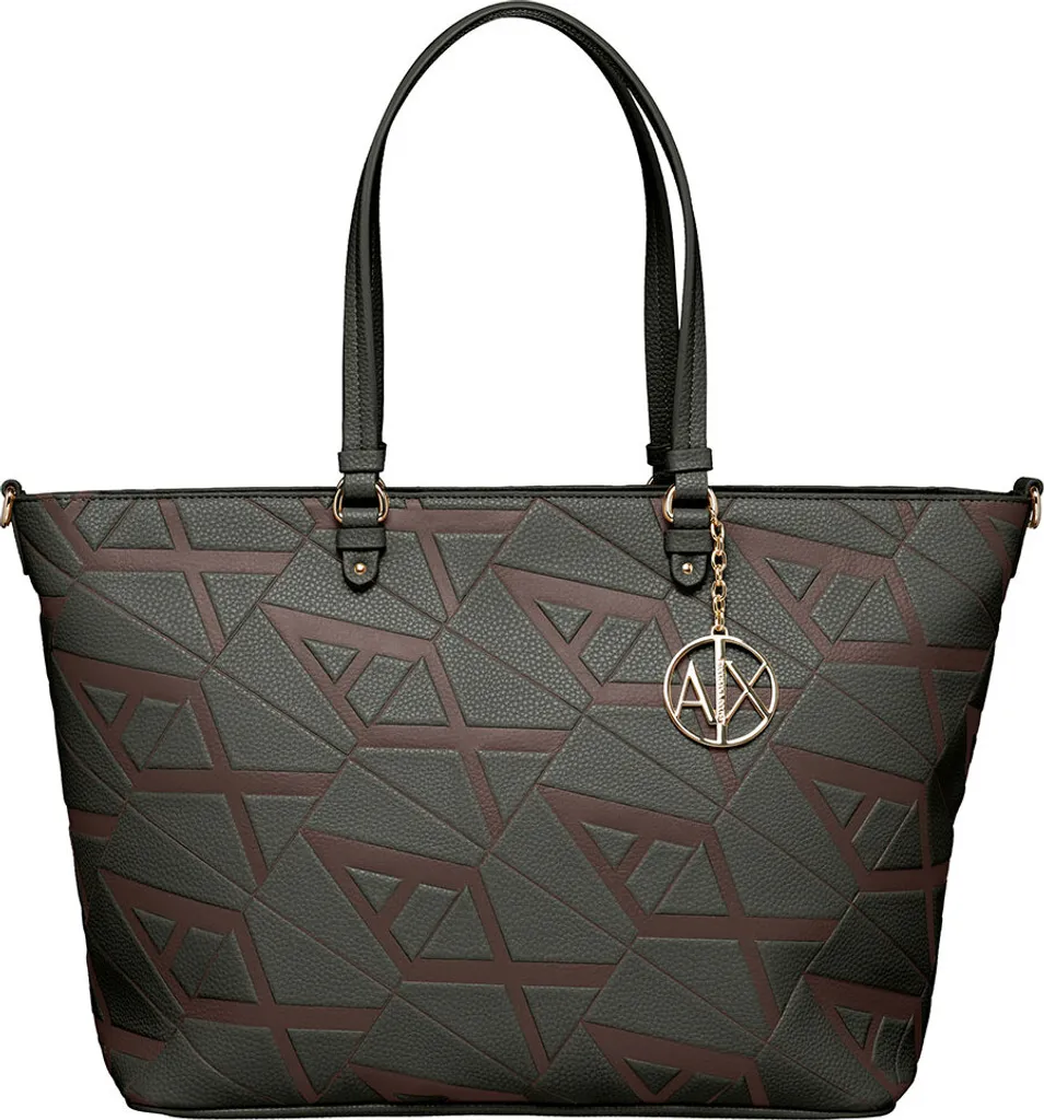 Sac shopper Armani Exchange 949127-4f784 gris élégant en taille unique