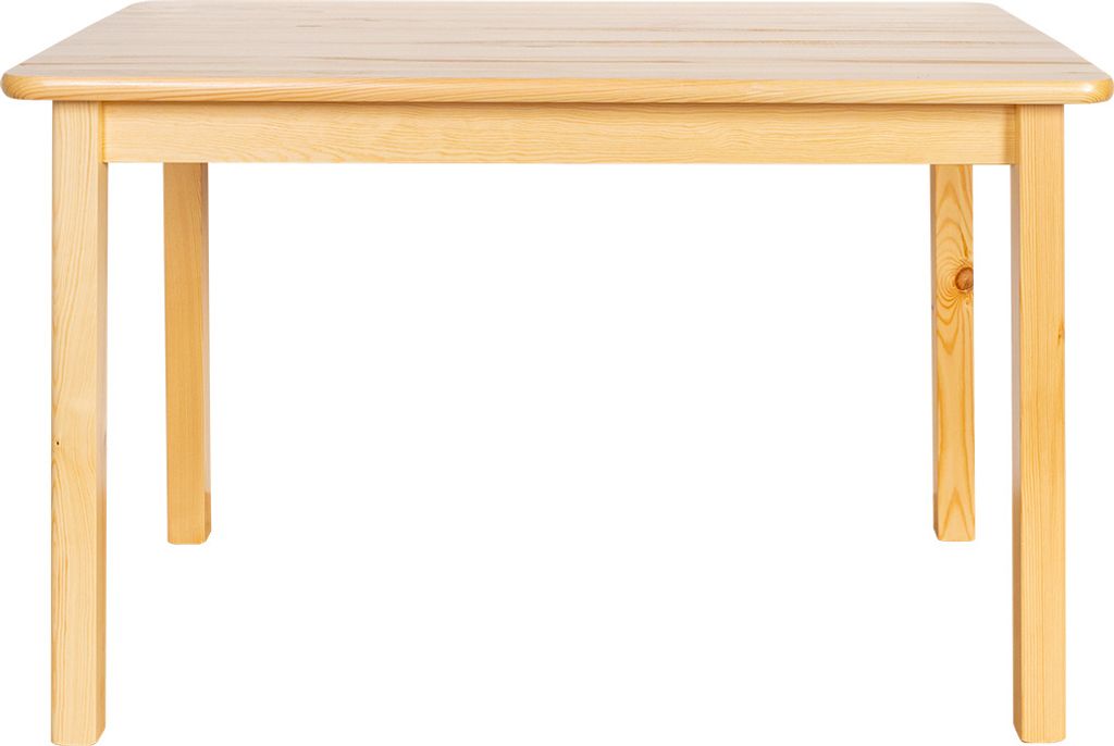 Esstisch Massivholz 001 (eckig) - Abmessung 75 x 120 x 75 Produktbild 