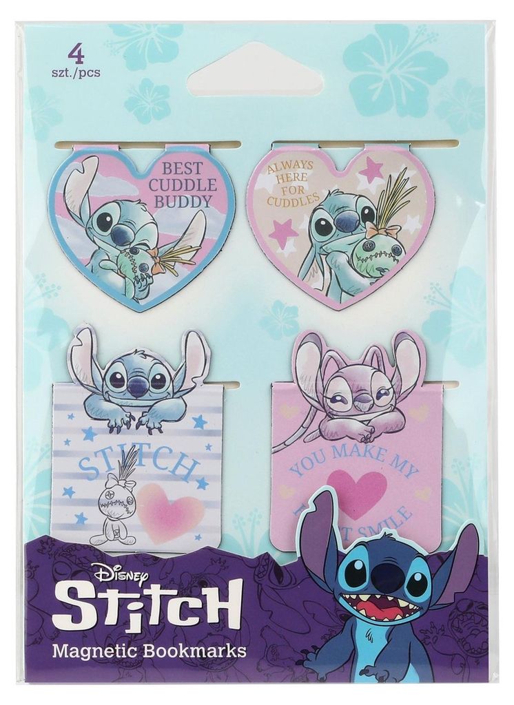 Segnalibri magnetici Disney Fashion Stitch pattern 1 opk.4 Immagine del prodotto 