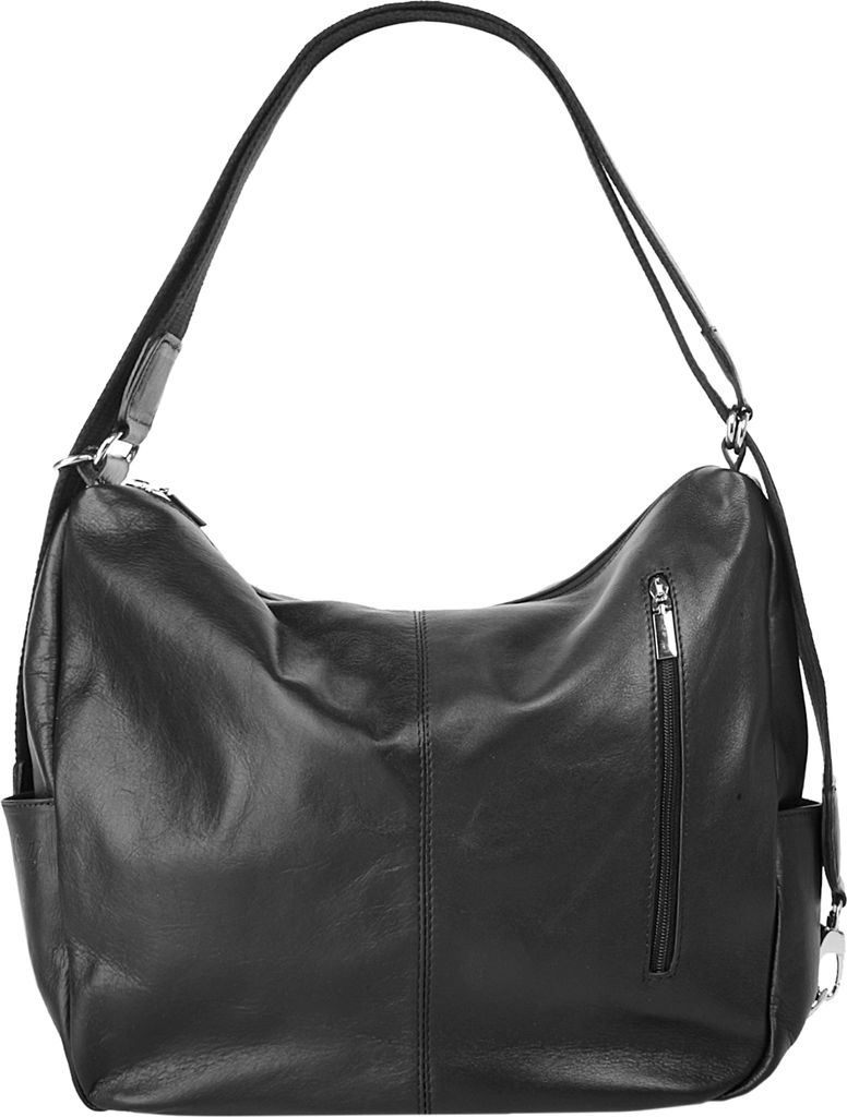 Cluty Rucksack-Shopper Damen 017291 schwarz
