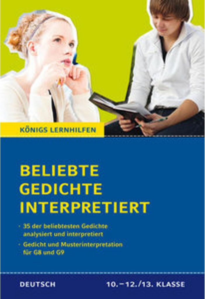 Beliebte Gedichte interpretiert.