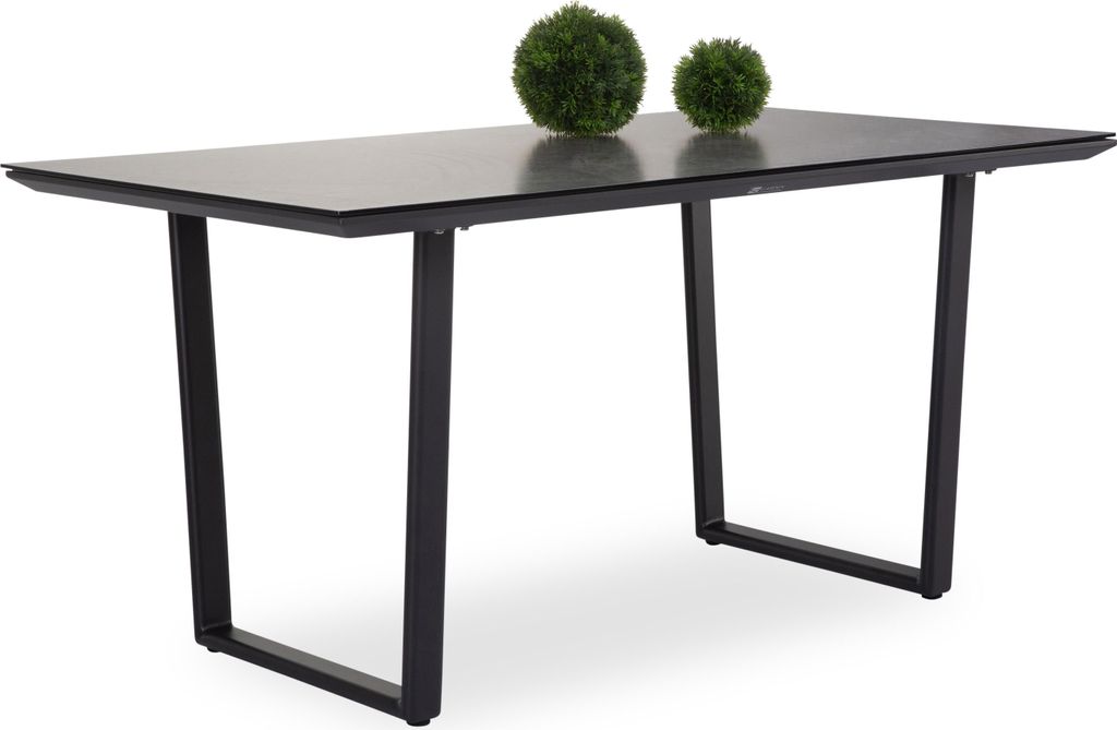 casa NOVA Gartentisch SOFANO BHT 140x69x80 cm grau Outdoortisch