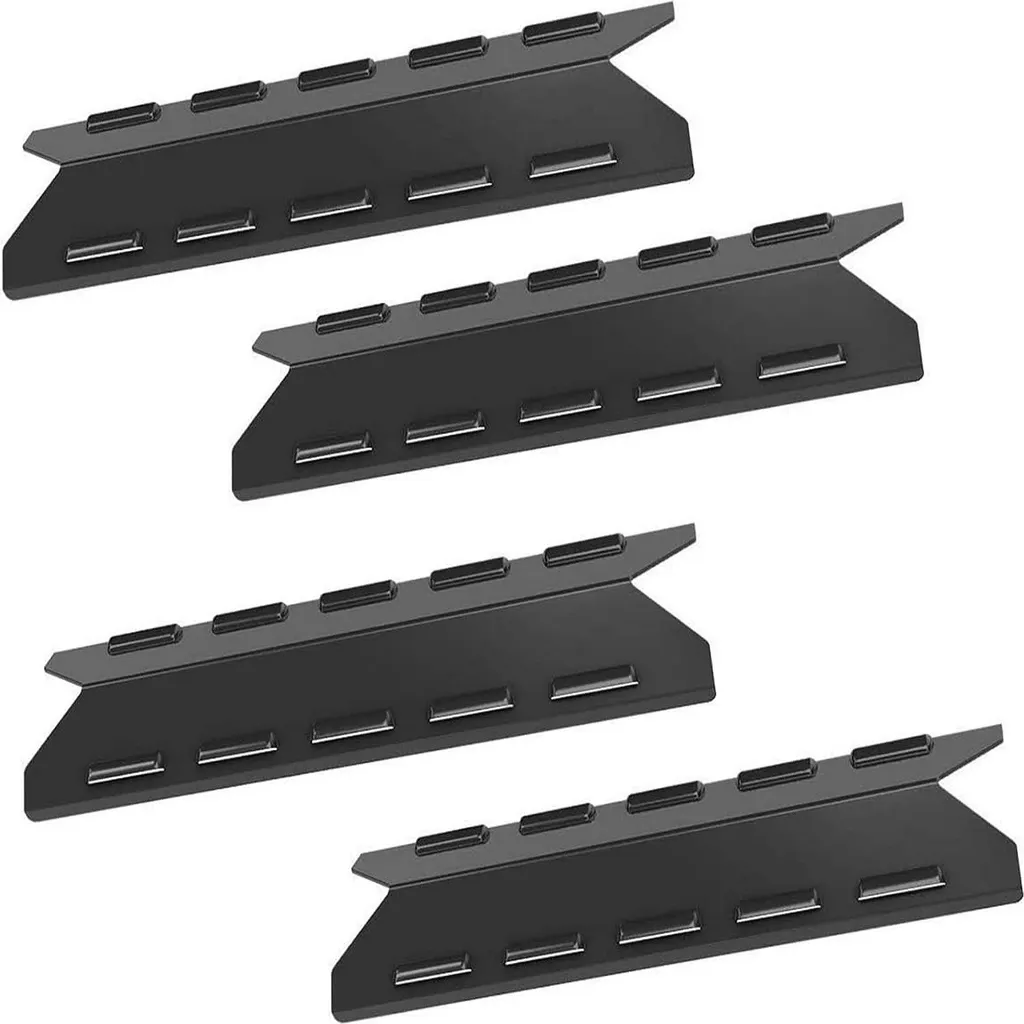 Diffuseur de chaleur pour barbecue Kenmore Charbroil en lot de 4 pièces