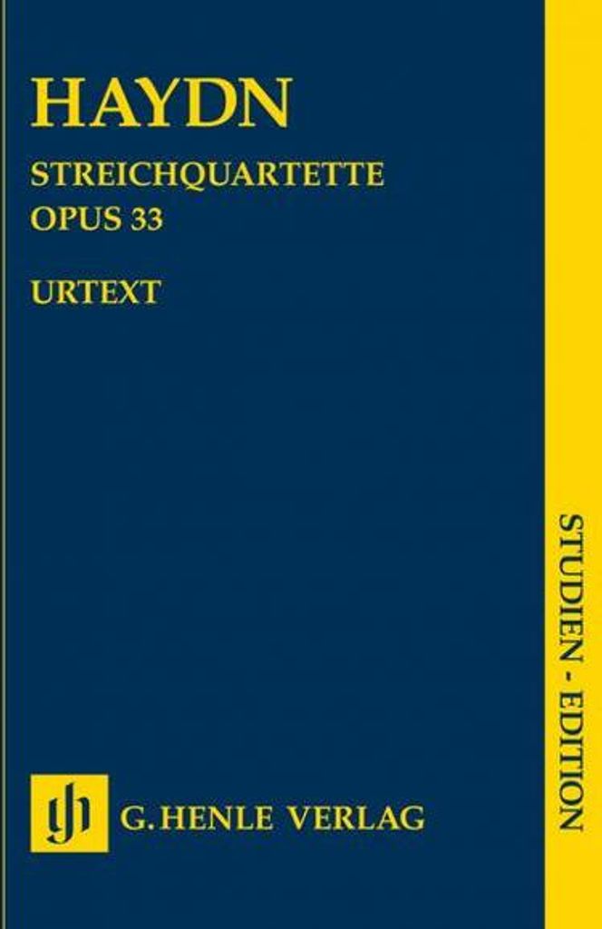 Haydn, J: Streichquartette Heft V op. 33