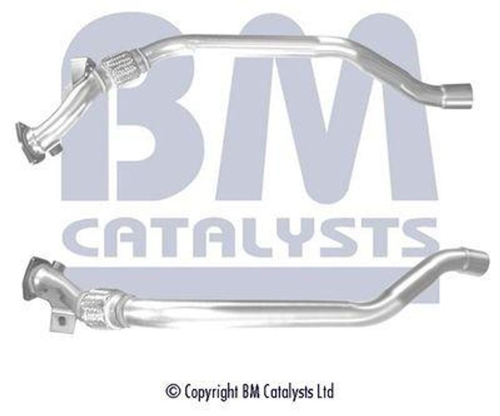 BM CATALYSTS Abgasrohr Auspuffrohr für AUDI A4 Avant (8ED, B7) BM50502