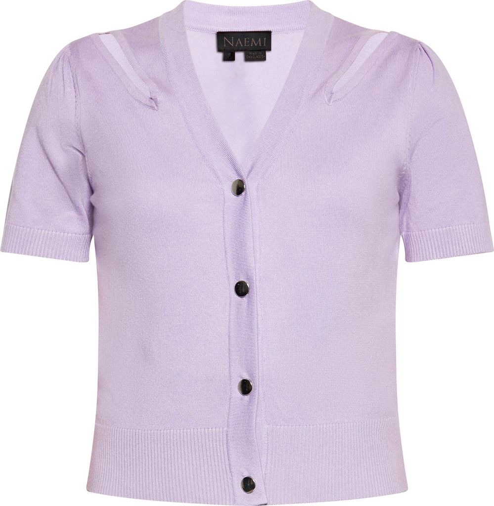 NAEMI damen strickjacke - lavendel, M