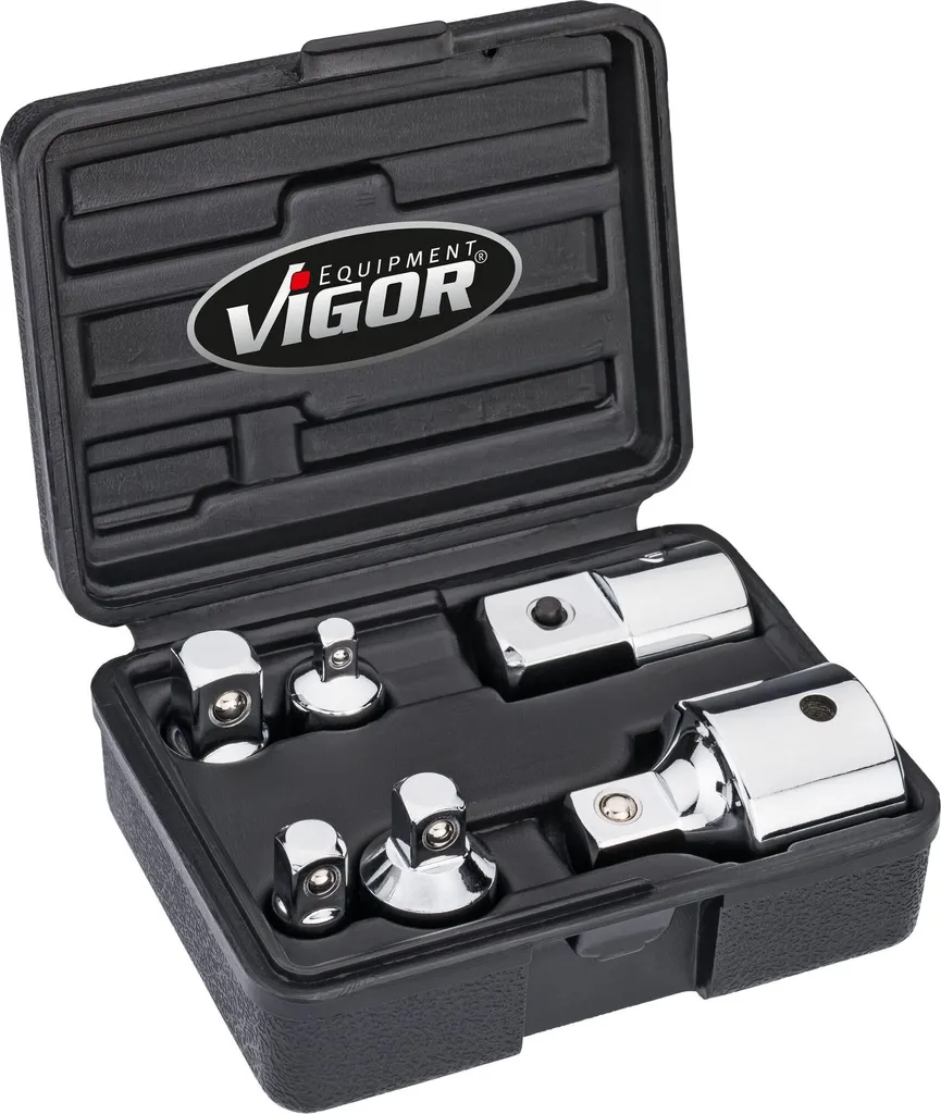 Set de 6 réducteurs et augmentateurs pour douilles manuelles VIGOR V2461