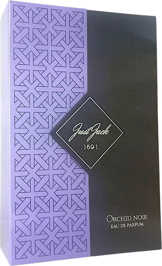 Eau de parfum pour femme Just Jack Orchid Noir sillage sensuel 100ml
