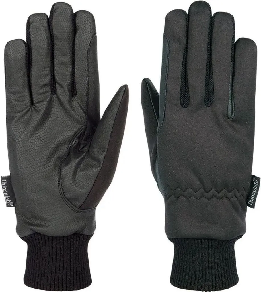 Gants d'hiver Harry's Horse Topgrip Noir M pour cavalier