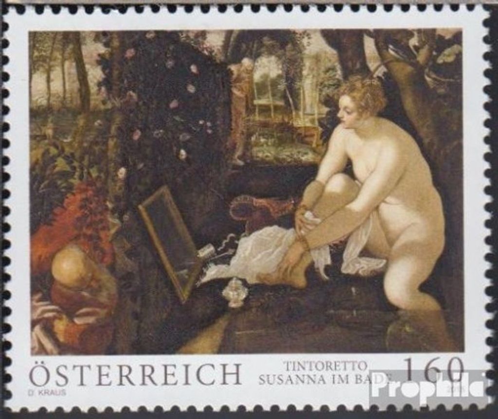 Briefmarken Österreich 2015 Mi 3235 (kompl.Ausg.) gestempelt Tintoretto