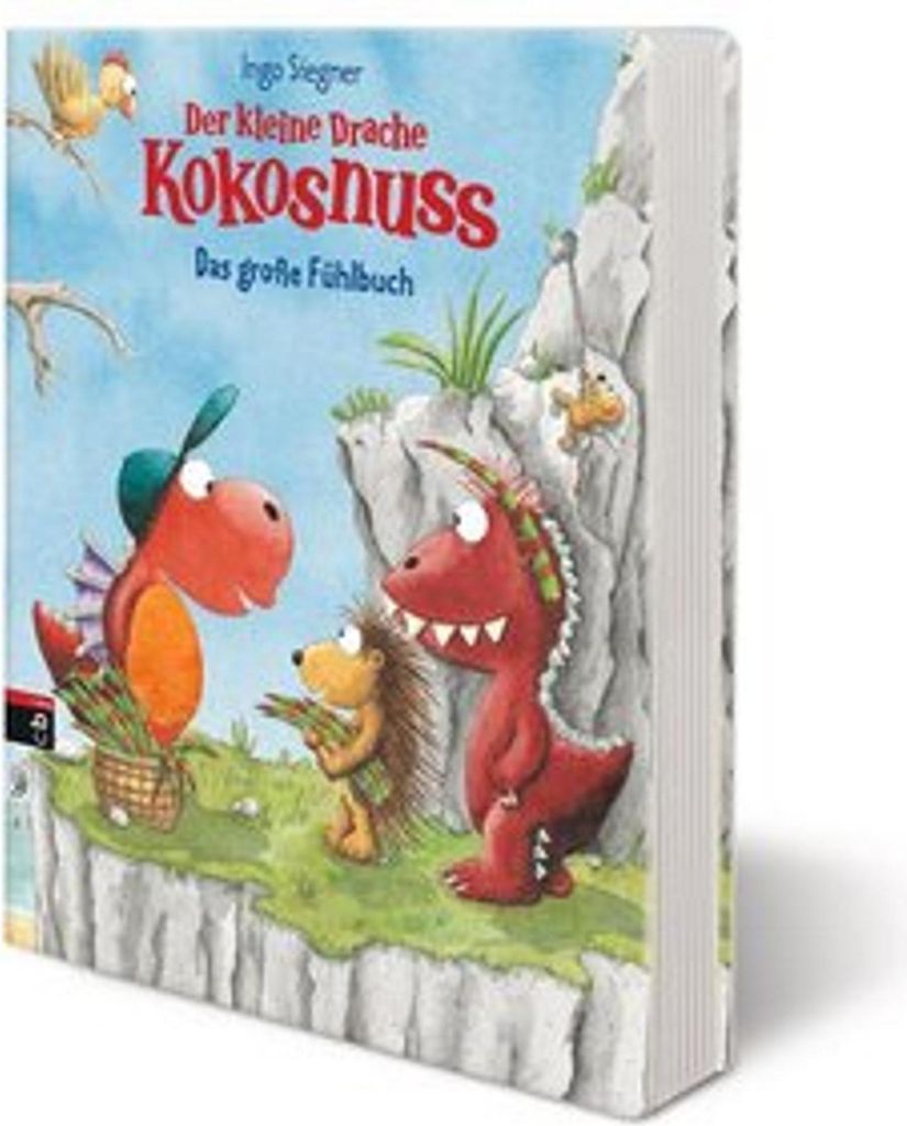 Der kleine Drache Kokosnuss - Das große Fühlbuch Image du produit 