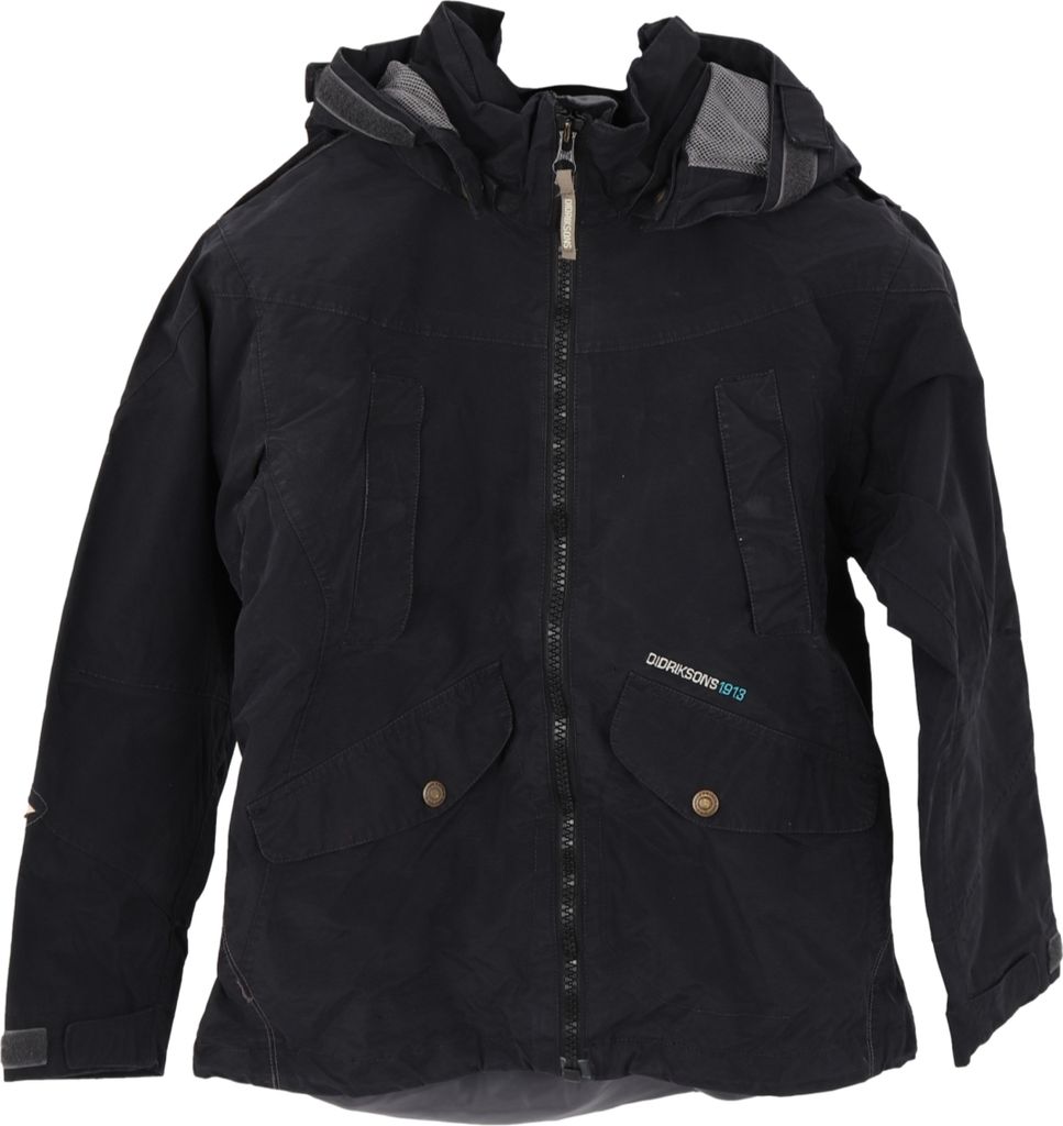 Didriksons Bessie Juniors Outdoorjacke, Größe:140, Farbe:black