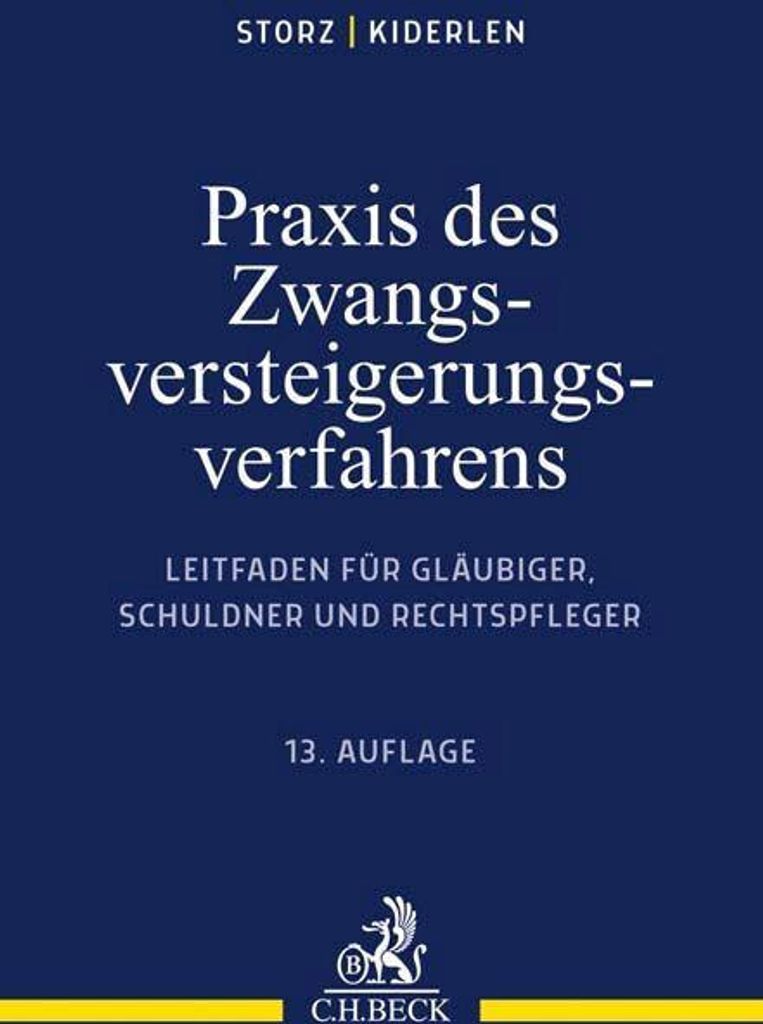 Praxis des Zwangsversteigerungsverfahrens