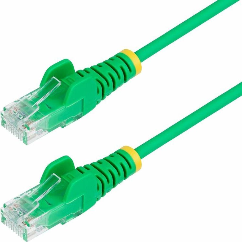 StarTech.com N6PAT250CMGNS, 2,5 m, Cat6, U/UTP (UTP), RJ-45, RJ-45, Grün